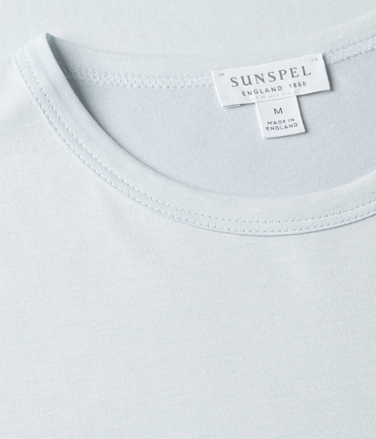 Short Sleeve Crew Neck T-Shirt in Frost Blue