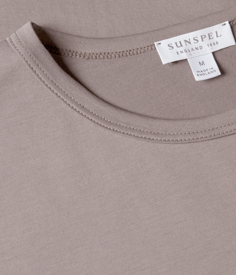 Short Sleeve Crew Neck T-Shirt in Iron Grey