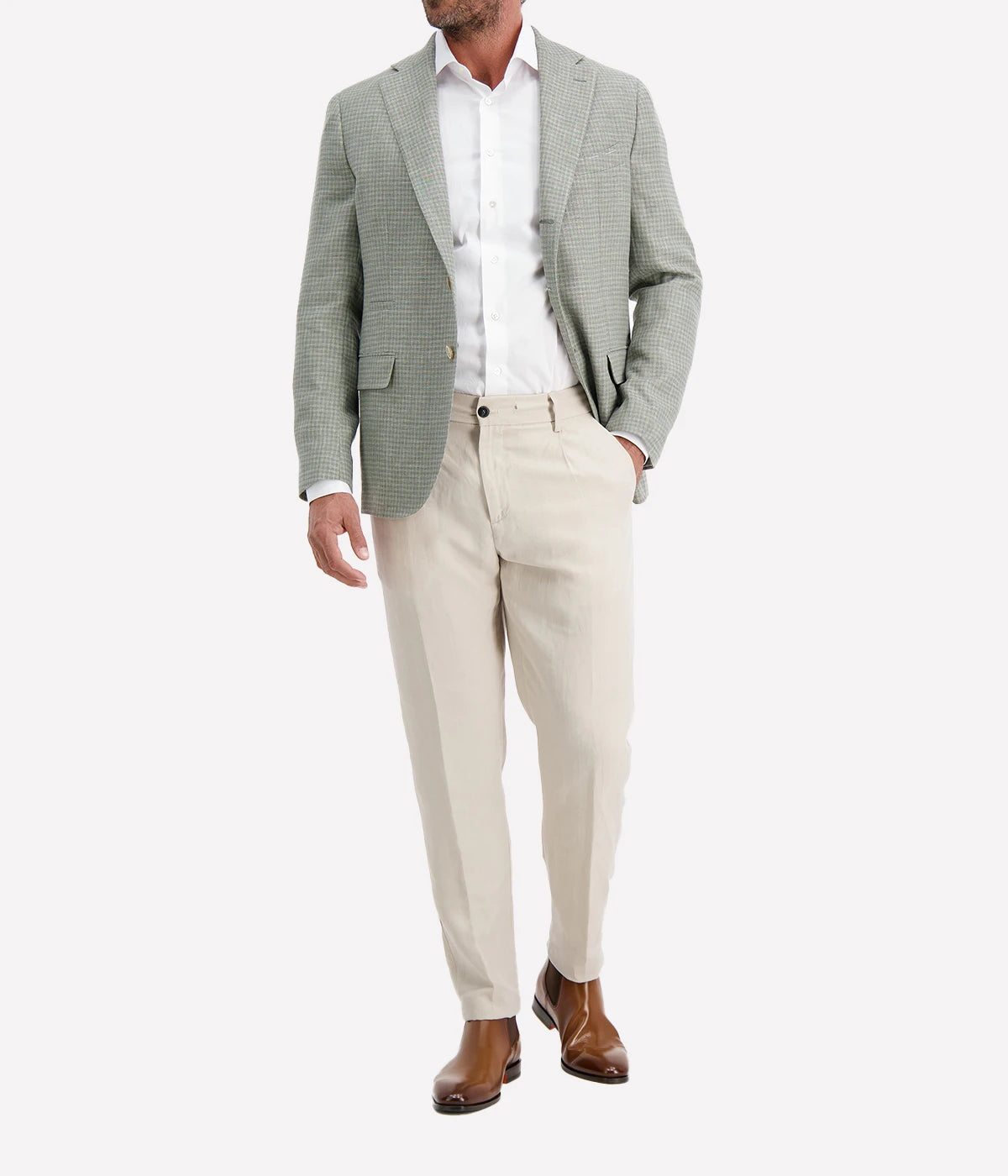 Single Breasted Jacket In 07