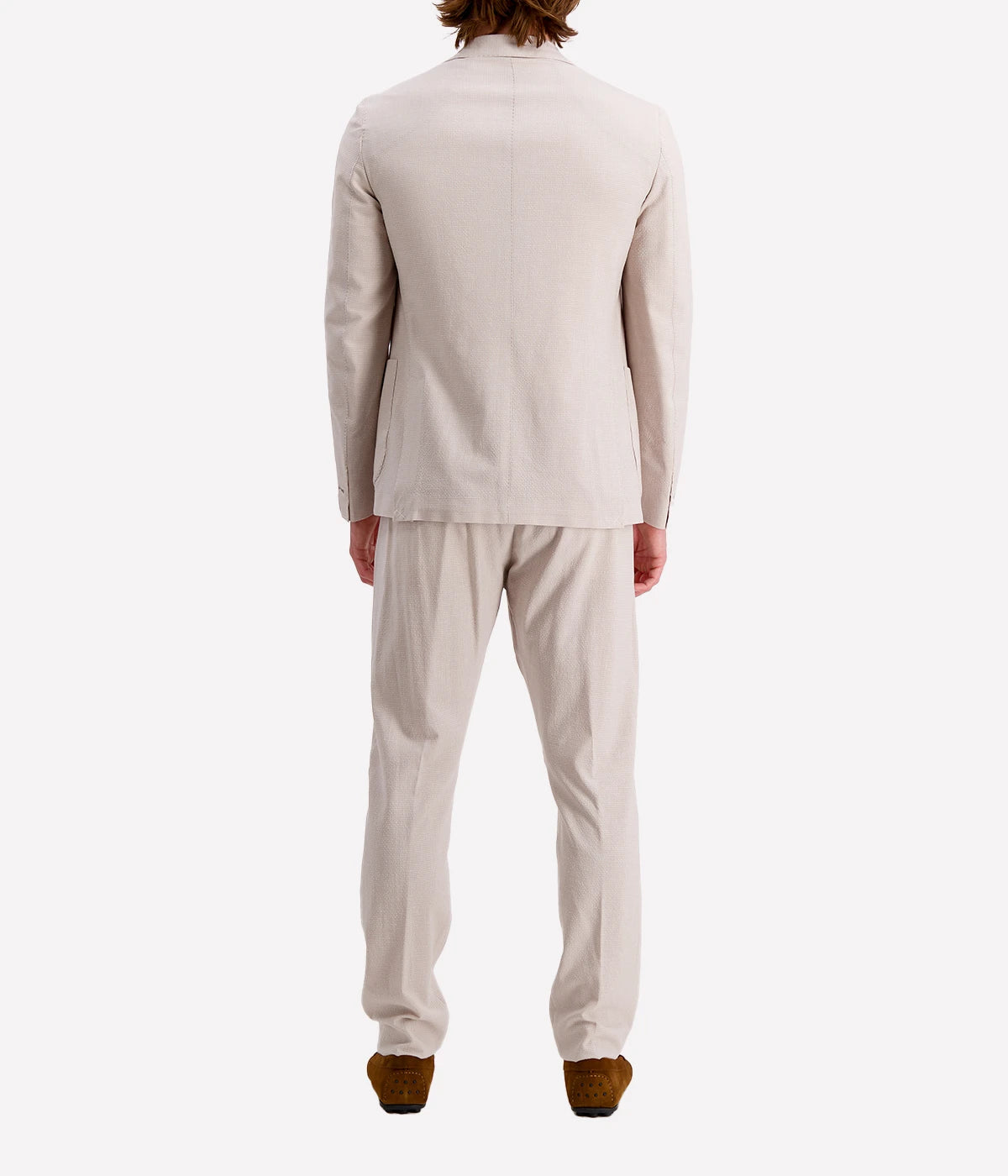 *FINAL SALE* Single Breasted Deconstructed Soft Jacket in Sand