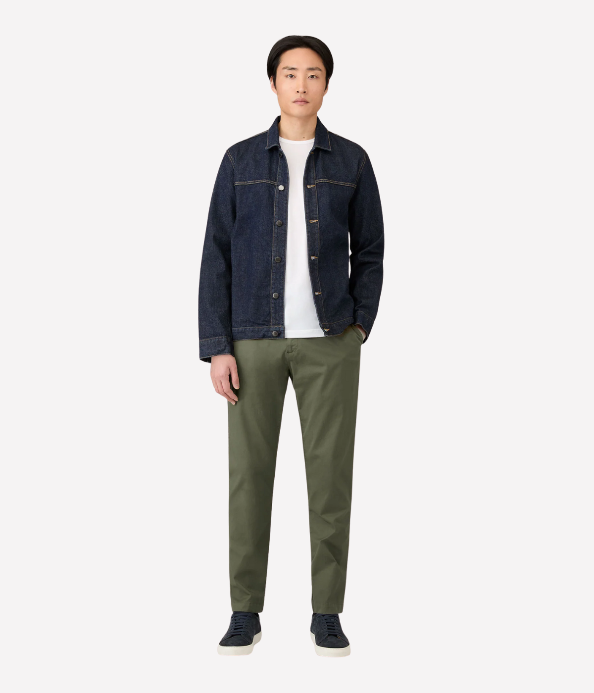 Slim Fit Chino in Khaki