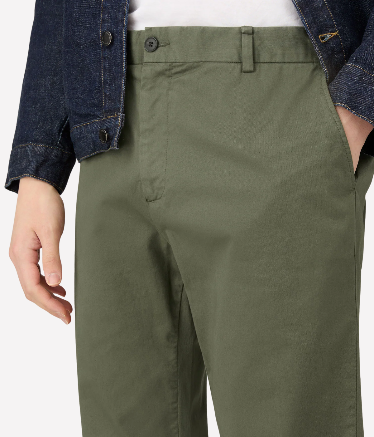 Slim Fit Chino in Khaki