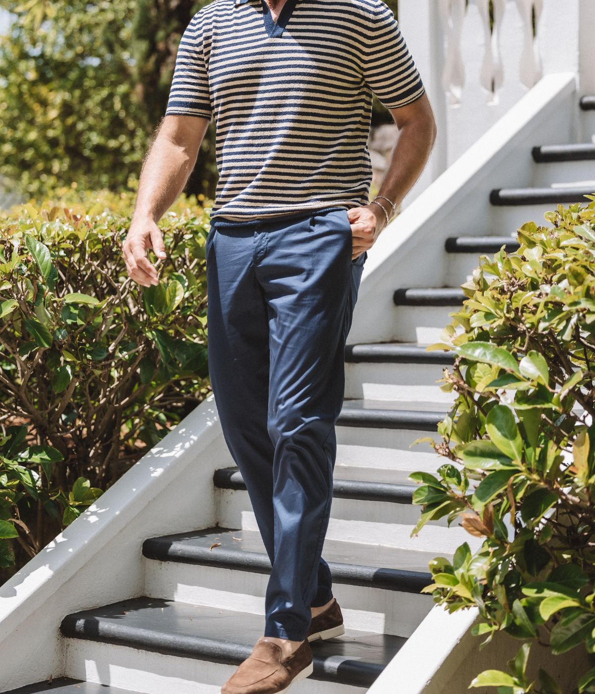 Slim Fit Chino in Navy