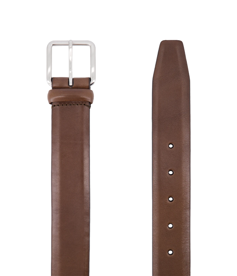 Anderson’s calfskin leather belt, crafted in Italy with premium leather and a stylish metal buckle for a sleek, sophisticated finish.
