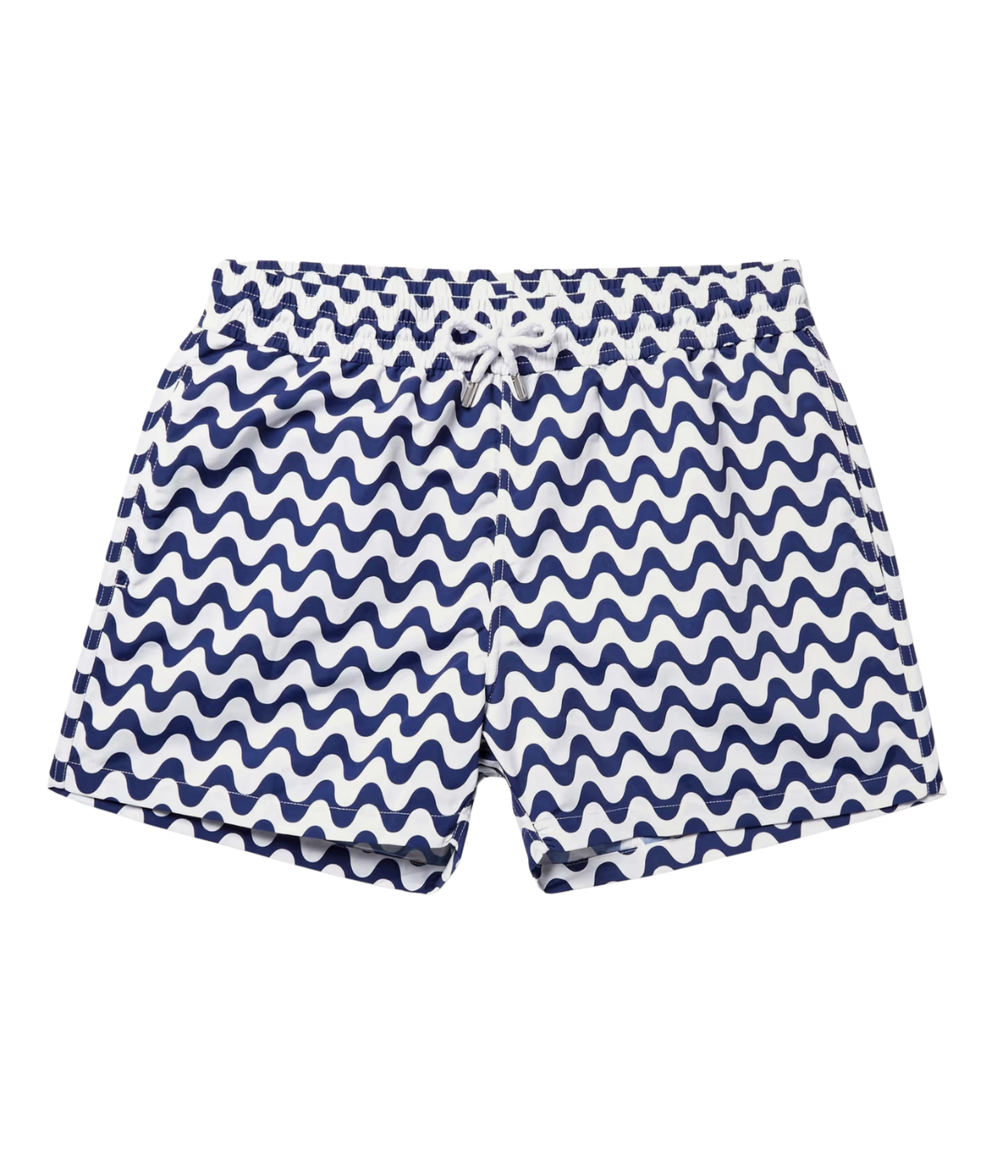 *FINAL SALE* Sport Swim Shorts Copacabana Print in Navy Blue