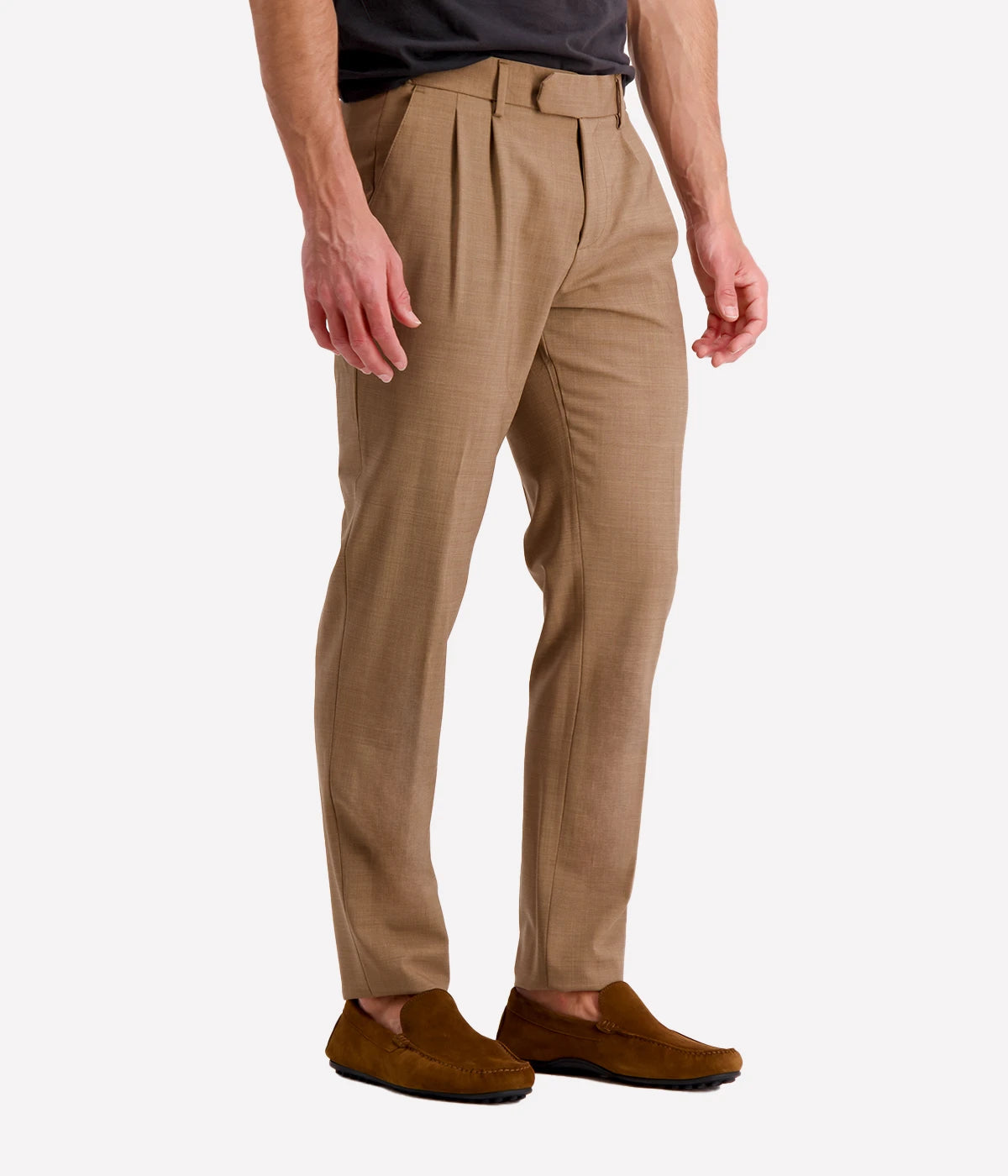 Suit Pant in Camel