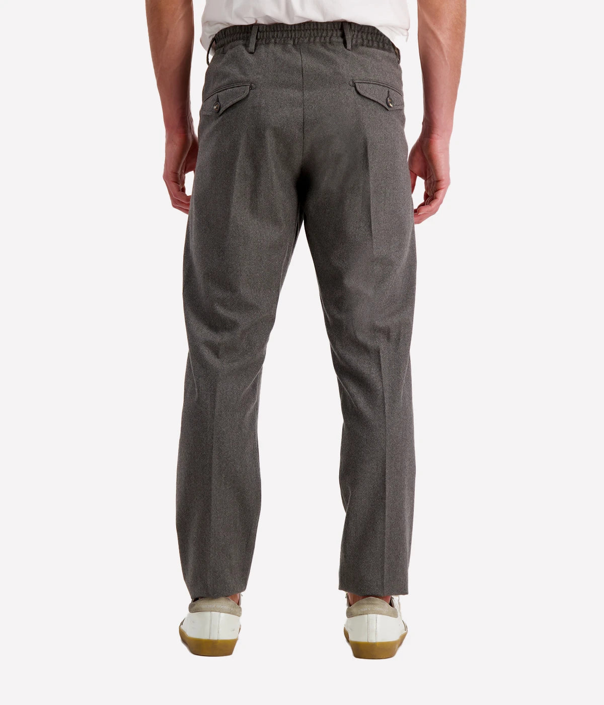 Suit Pants in Military Green