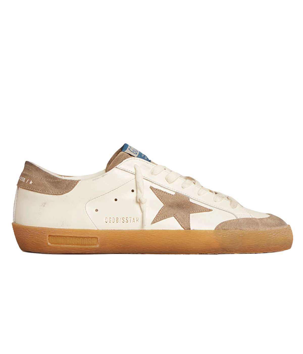 Super-Star Penstar Shiny Sneaker in Milky & Taupe