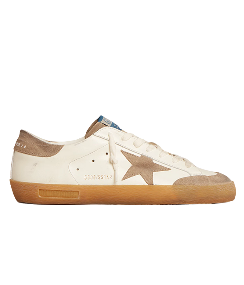 Super-Star Penstar Shiny Sneaker in Milky & Taupe