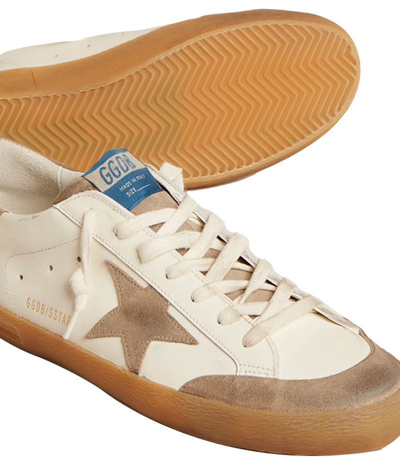 Super-Star Penstar Shiny Sneaker in Milky & Taupe