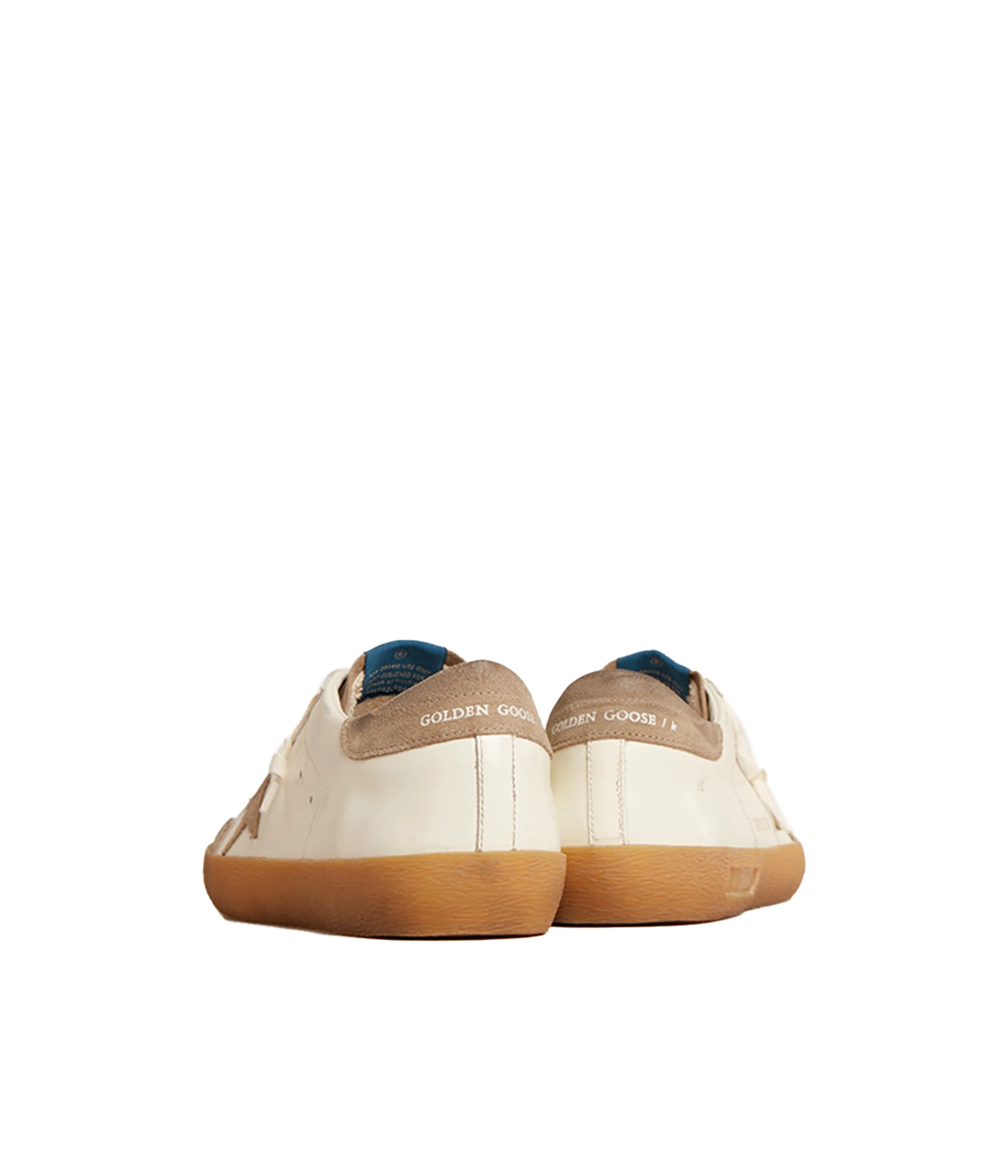Super-Star Penstar Shiny Sneaker in Milky & Taupe