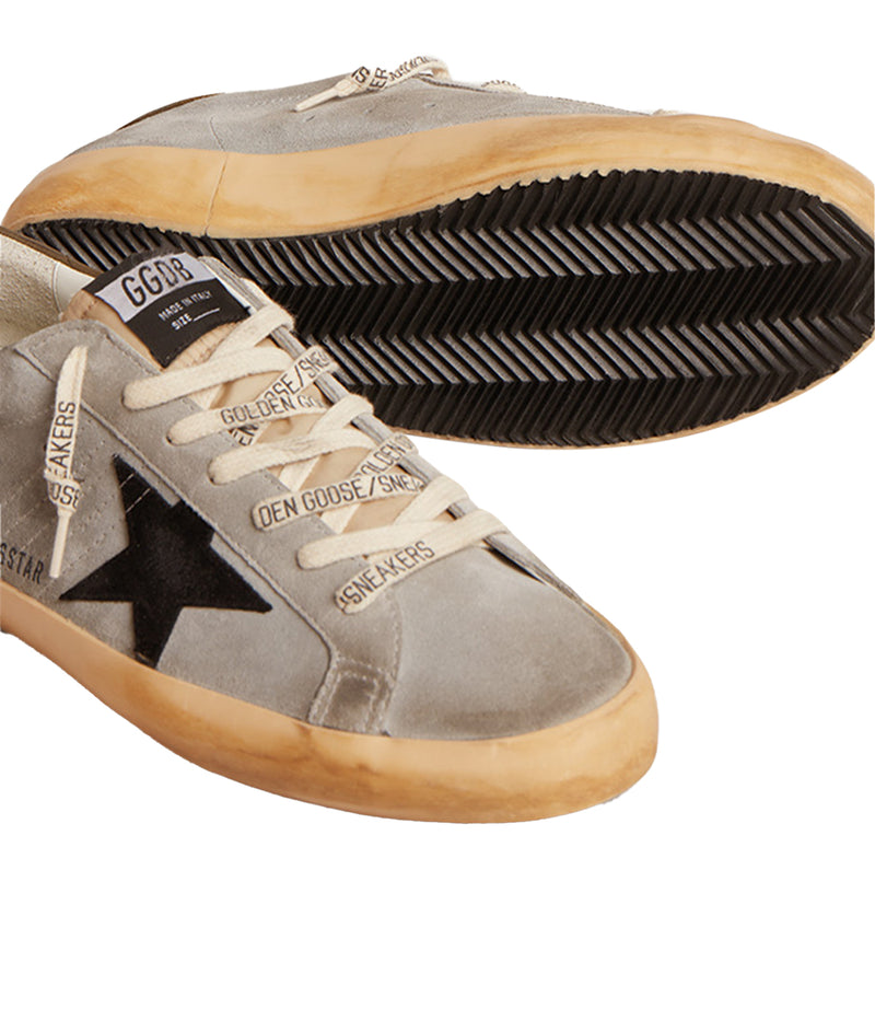 Super-Star Nabuk Sneaker in Grey, Back & Forrest