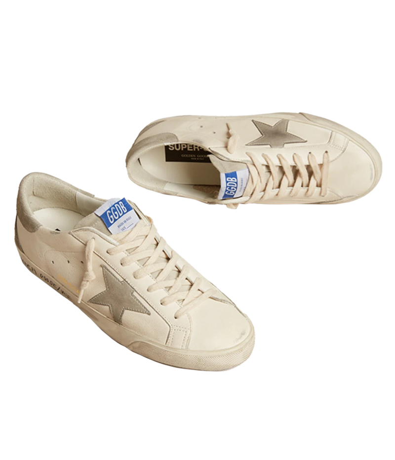 Super Star Sneaker in White, Ice & Grey