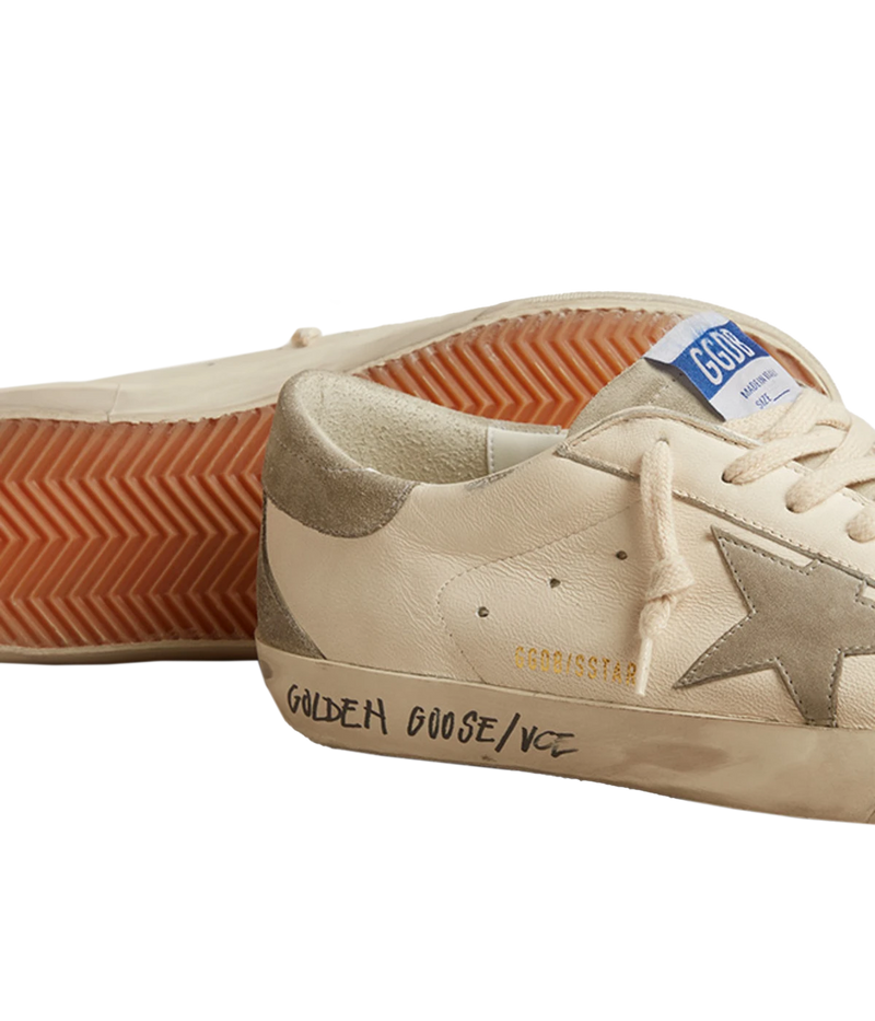 Super Star Sneaker in White, Ice & Grey