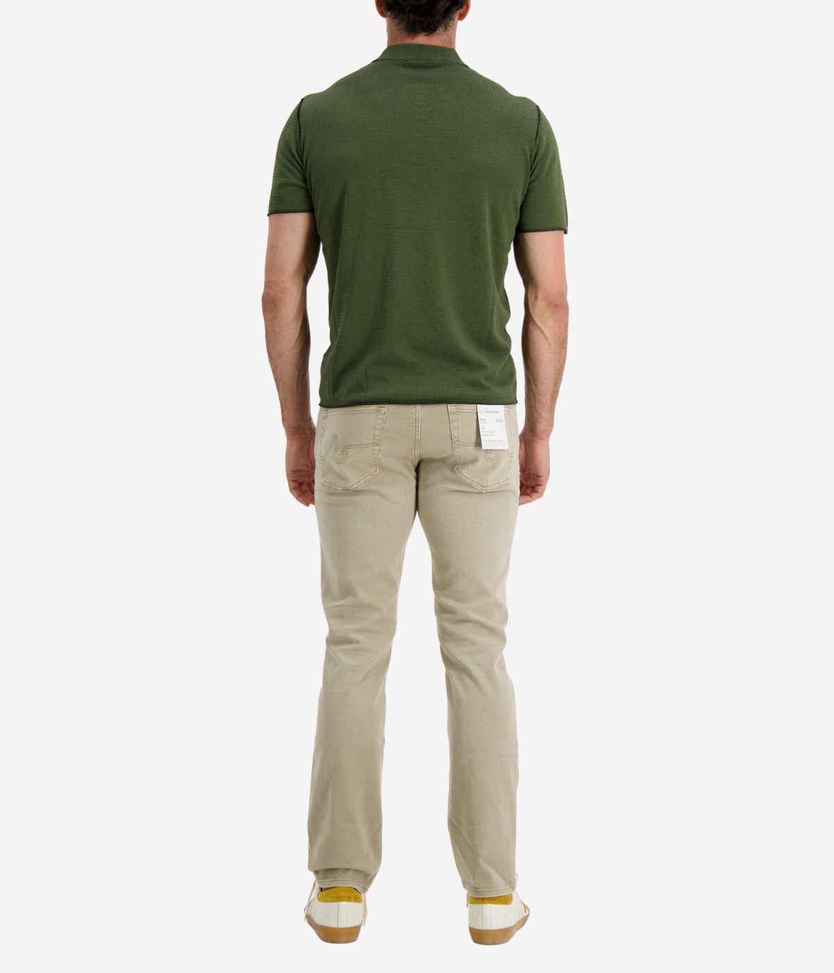 T-Shirt Polo in Forest