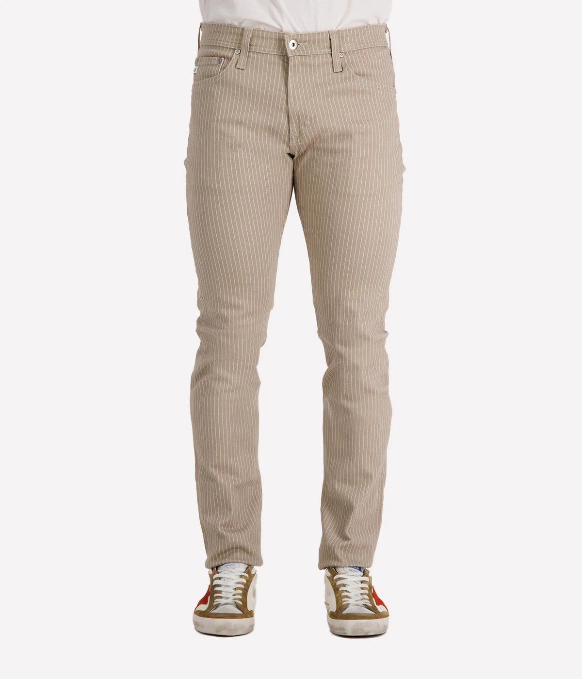 Tellis Jean in Polar Khaki Multi