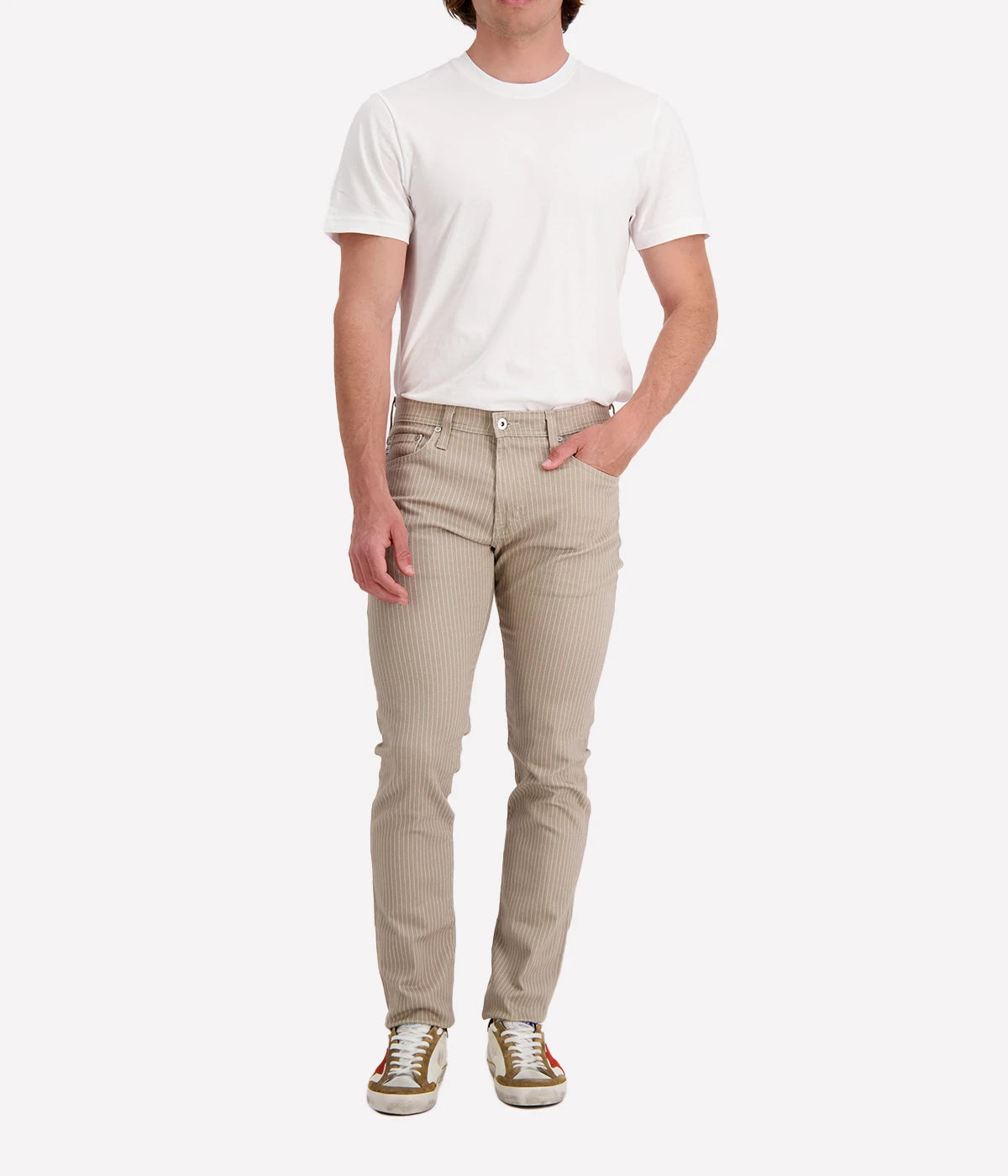 Tellis Jean in Polar Khaki Multi