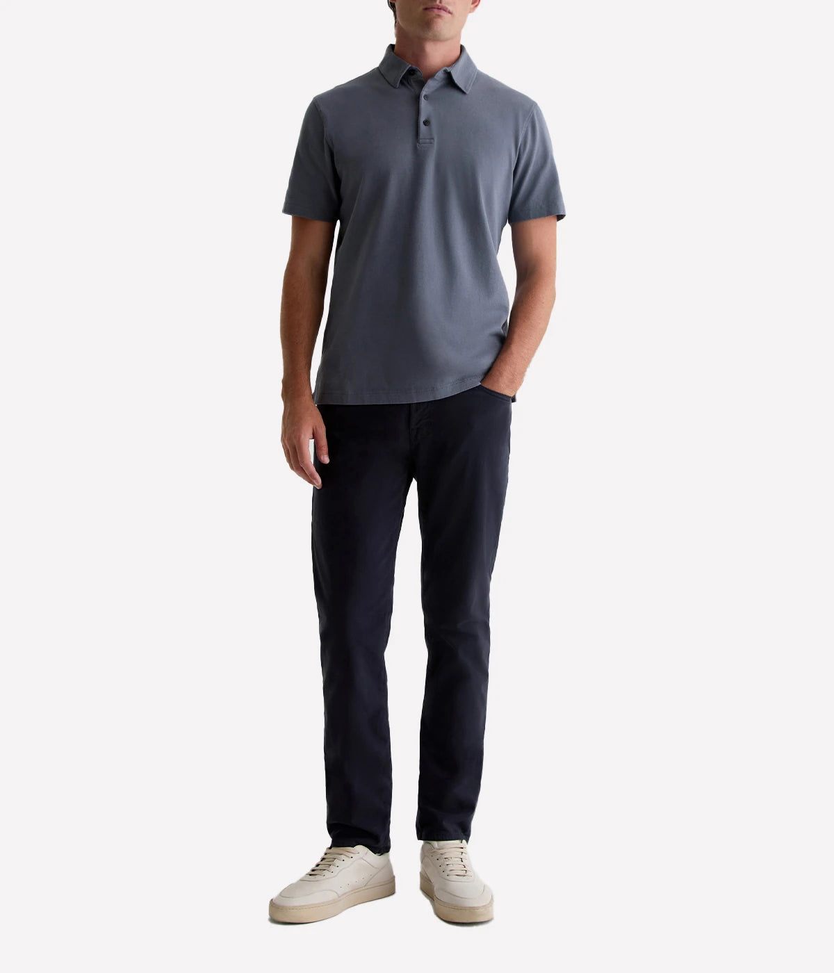 Tellis Pant in New Navy