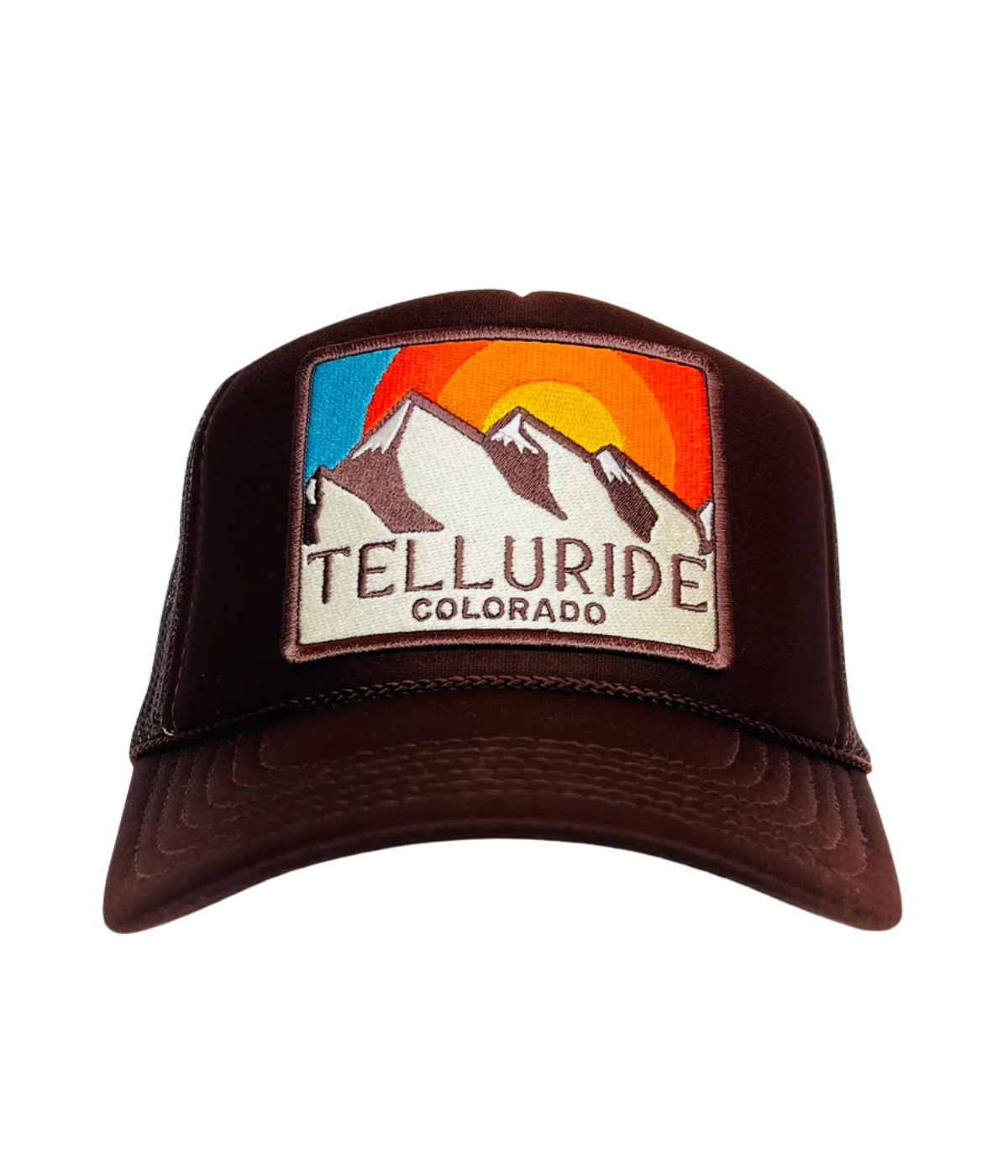 TELLURIDE Trucker Hat in Brown