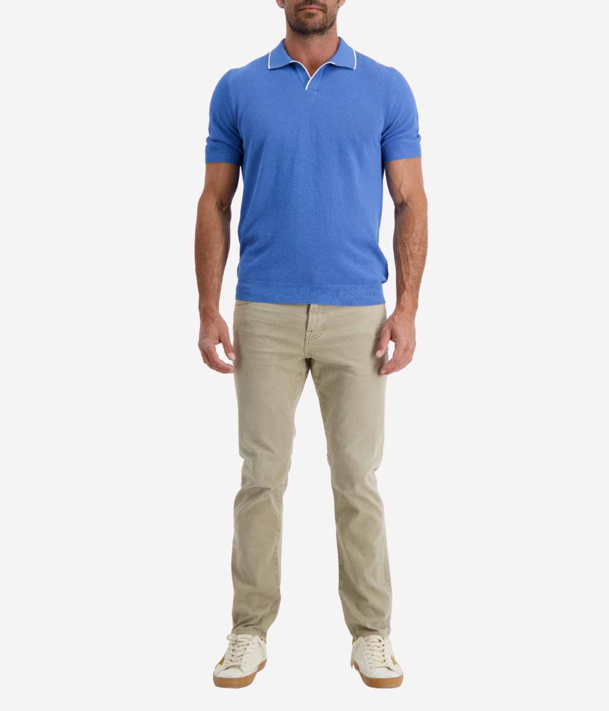 Tennis Short Sleeve in Blue