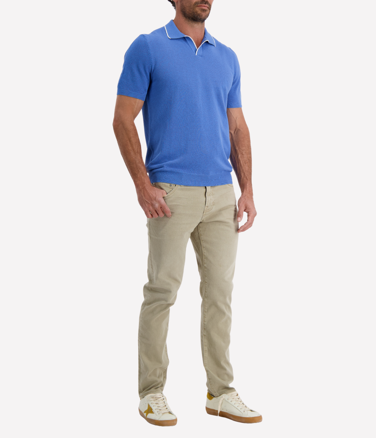 Tennis Short Sleeve in Blue