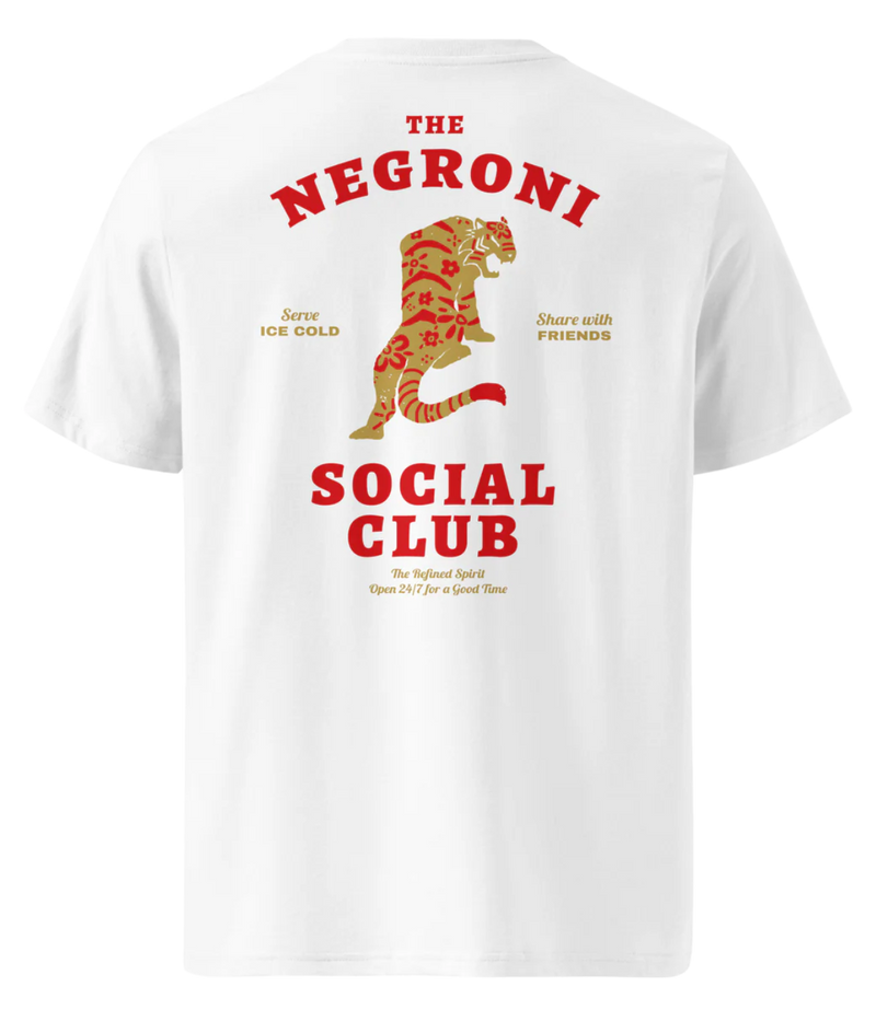 Negroni Social Club Tee in White