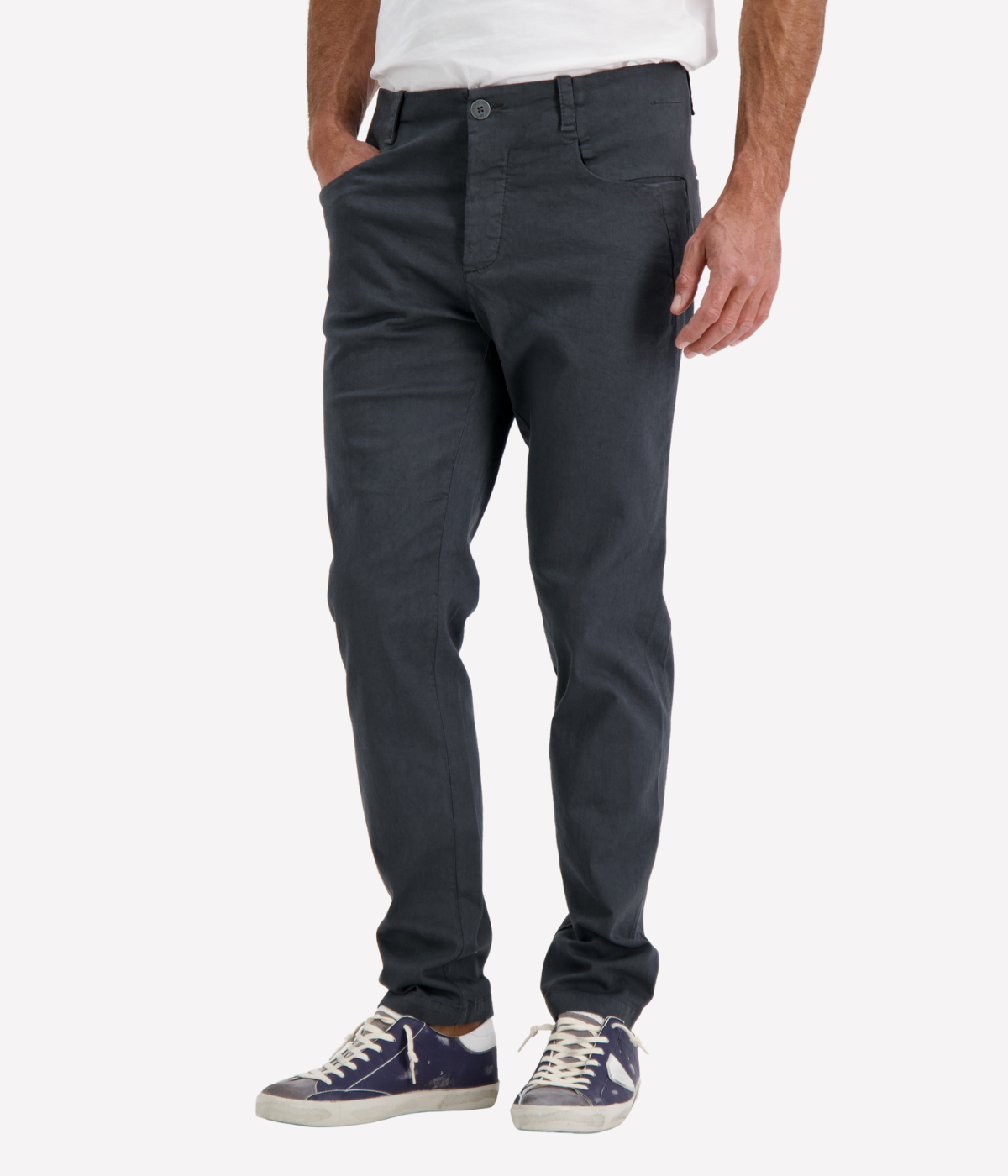 Trousers in Charcoal