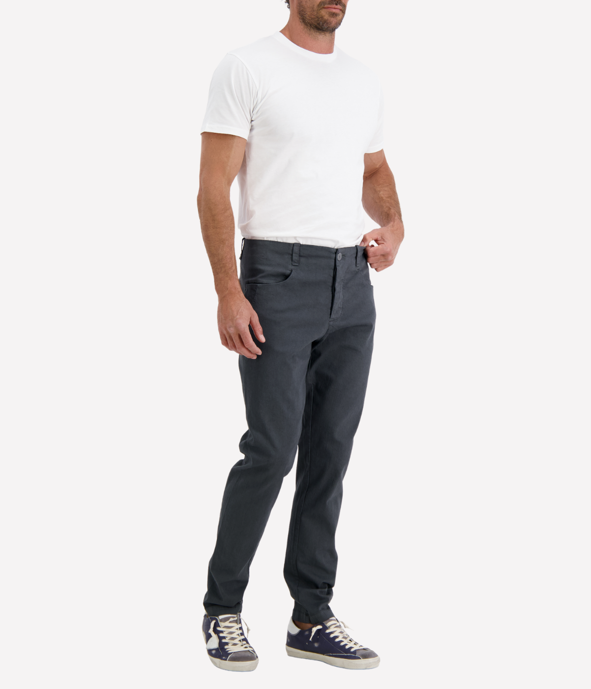 Trousers in Charcoal