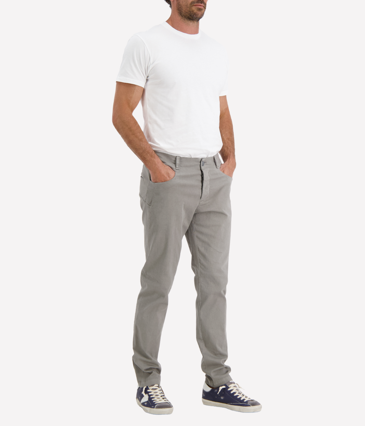 Trousers in Clay