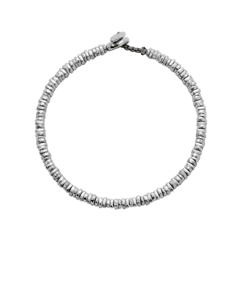 Meander Small Silver Bracelet in Silver