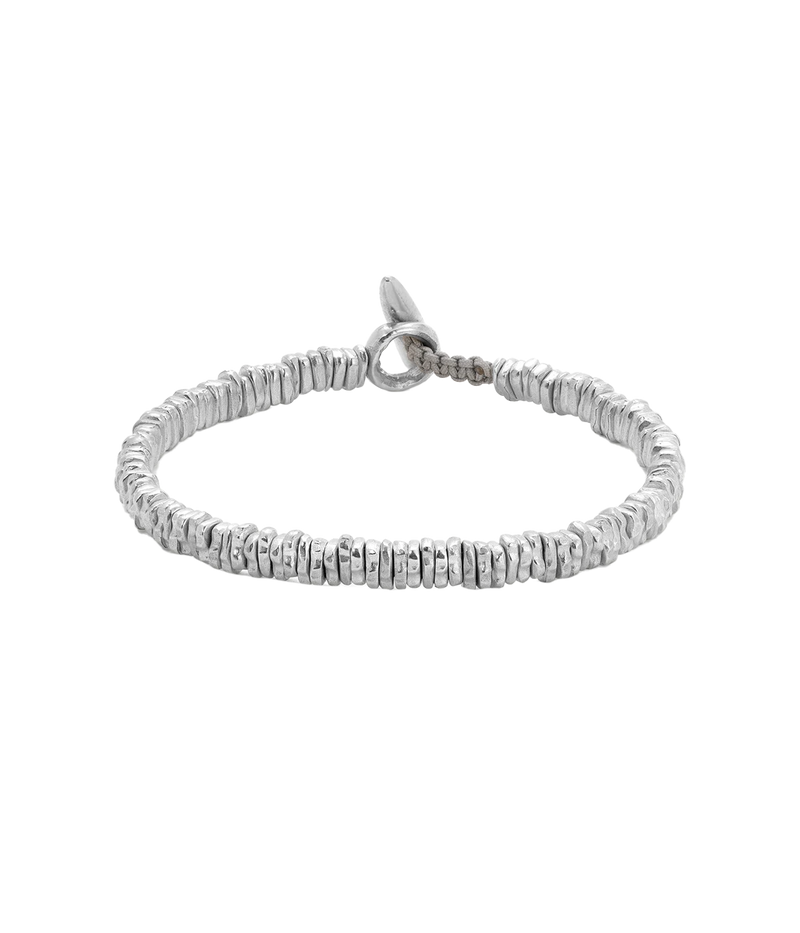 Meander Small Silver Bracelet in Silver