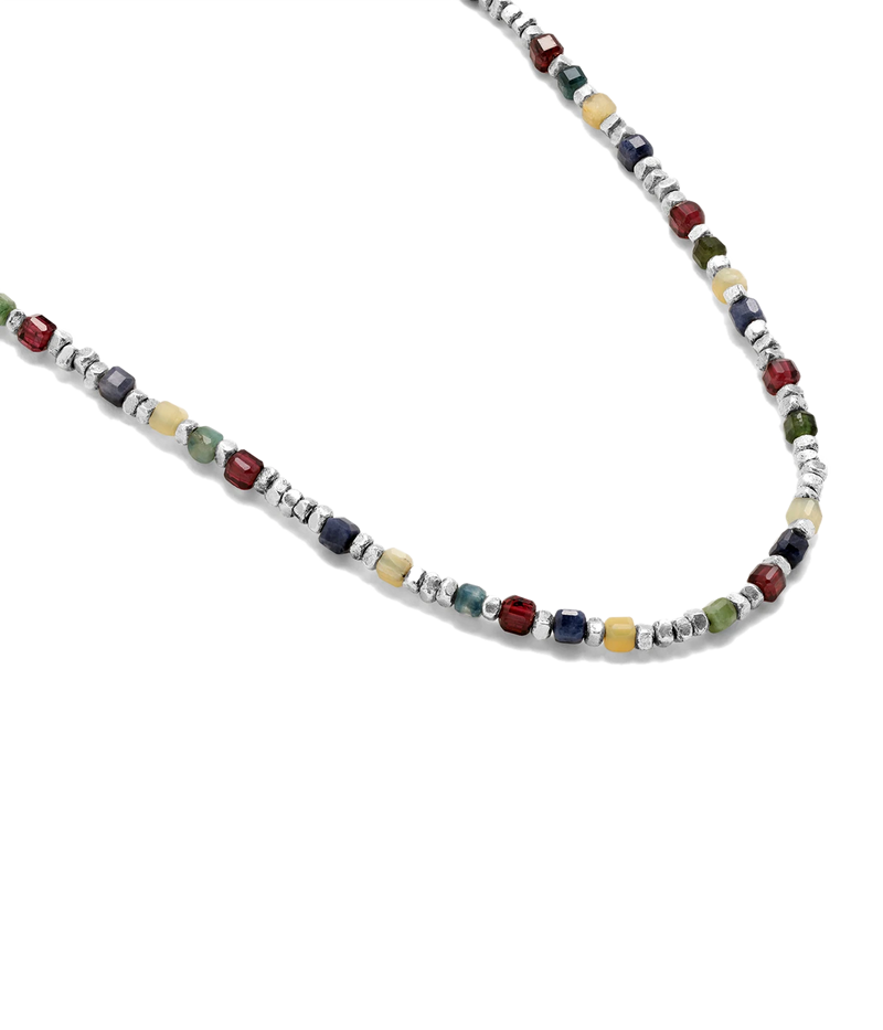 Percep Wrap Bracelet in Multi Gemstone