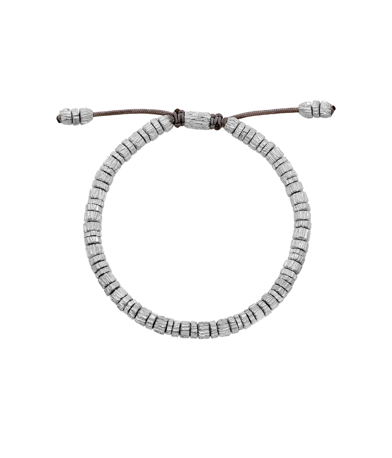 Woody Silver Bracelet in Wood