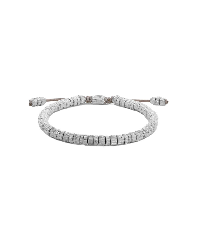 Woody Silver Bracelet in Wood