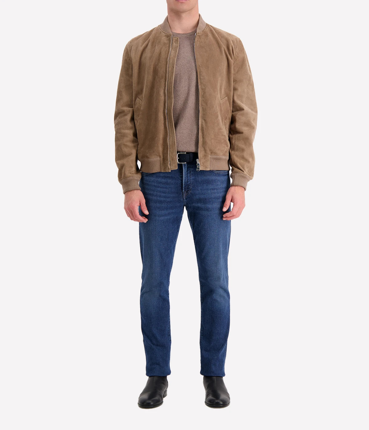 *FINAL SALE* Bomber Jacket in Grege