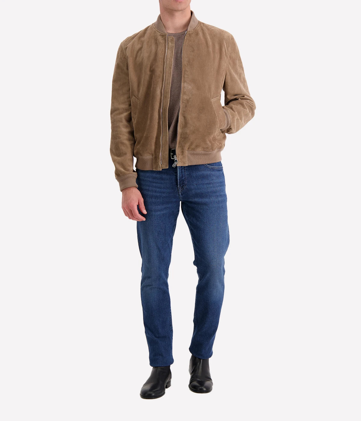 *FINAL SALE* Bomber Jacket in Grege