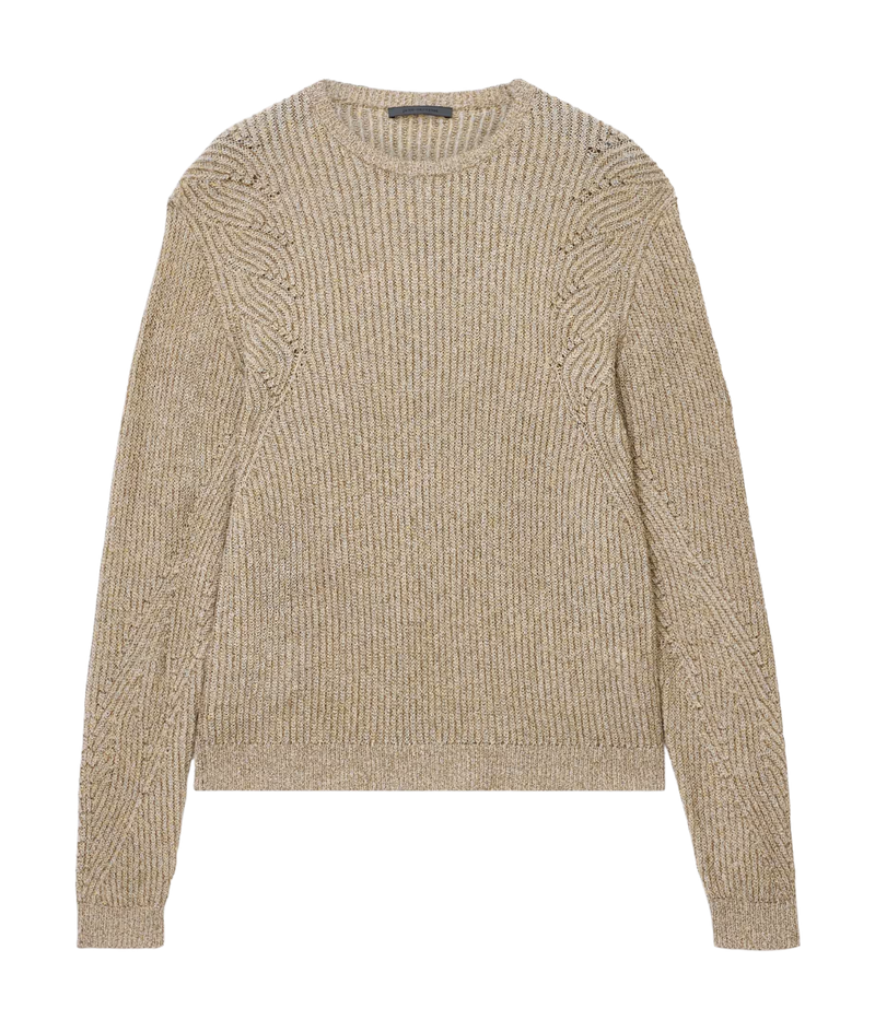 Vejano Regular Fit Crewneck in Cork