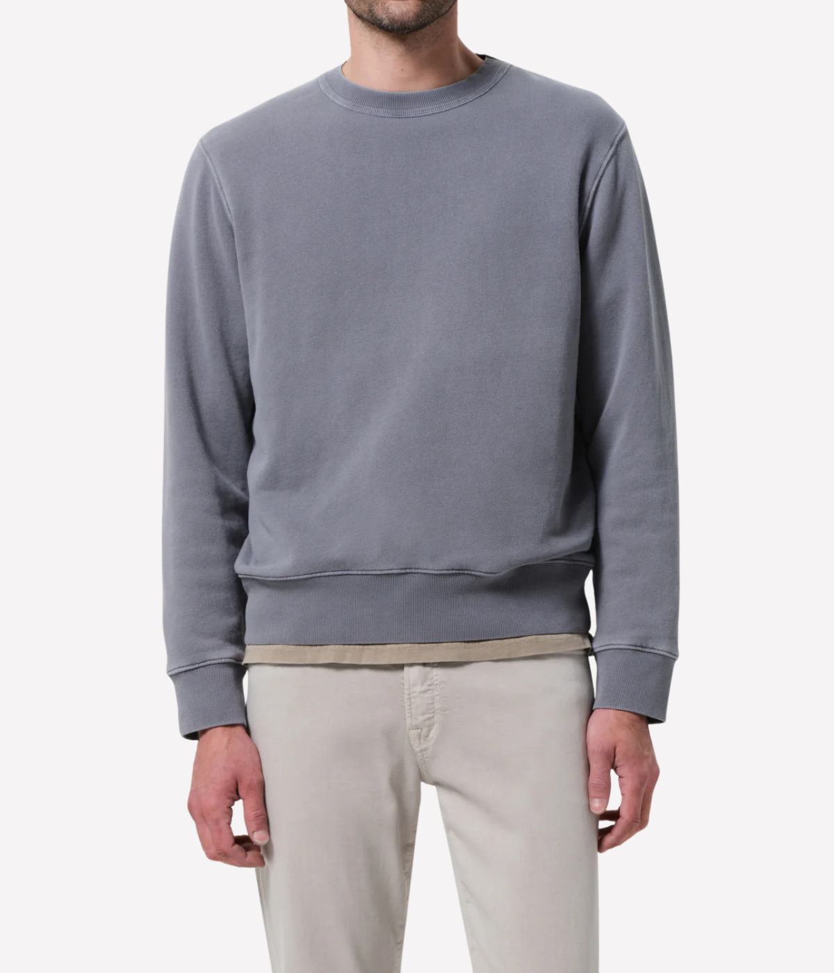 Vintage Crewneck Sweatshirt in Heron Grey