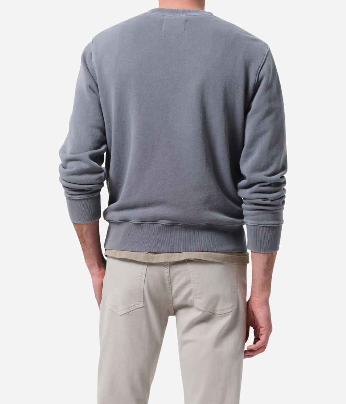 Vintage Crewneck Sweatshirt in Heron Grey