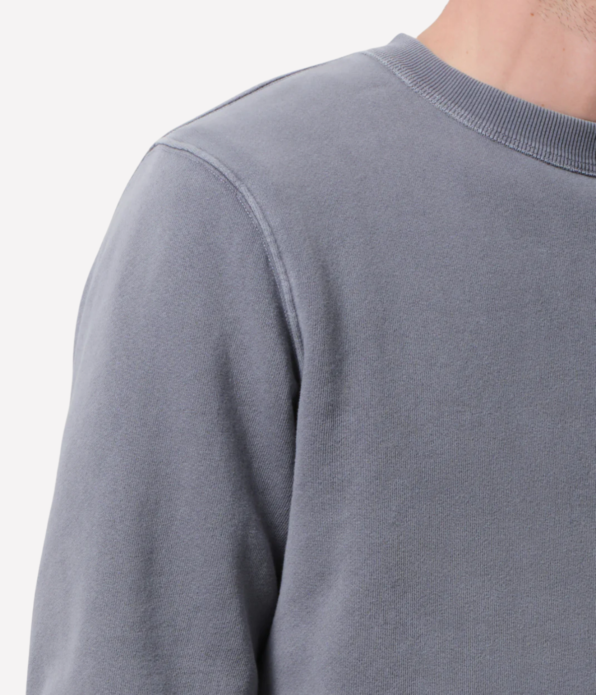 Vintage Crewneck Sweatshirt in Heron Grey
