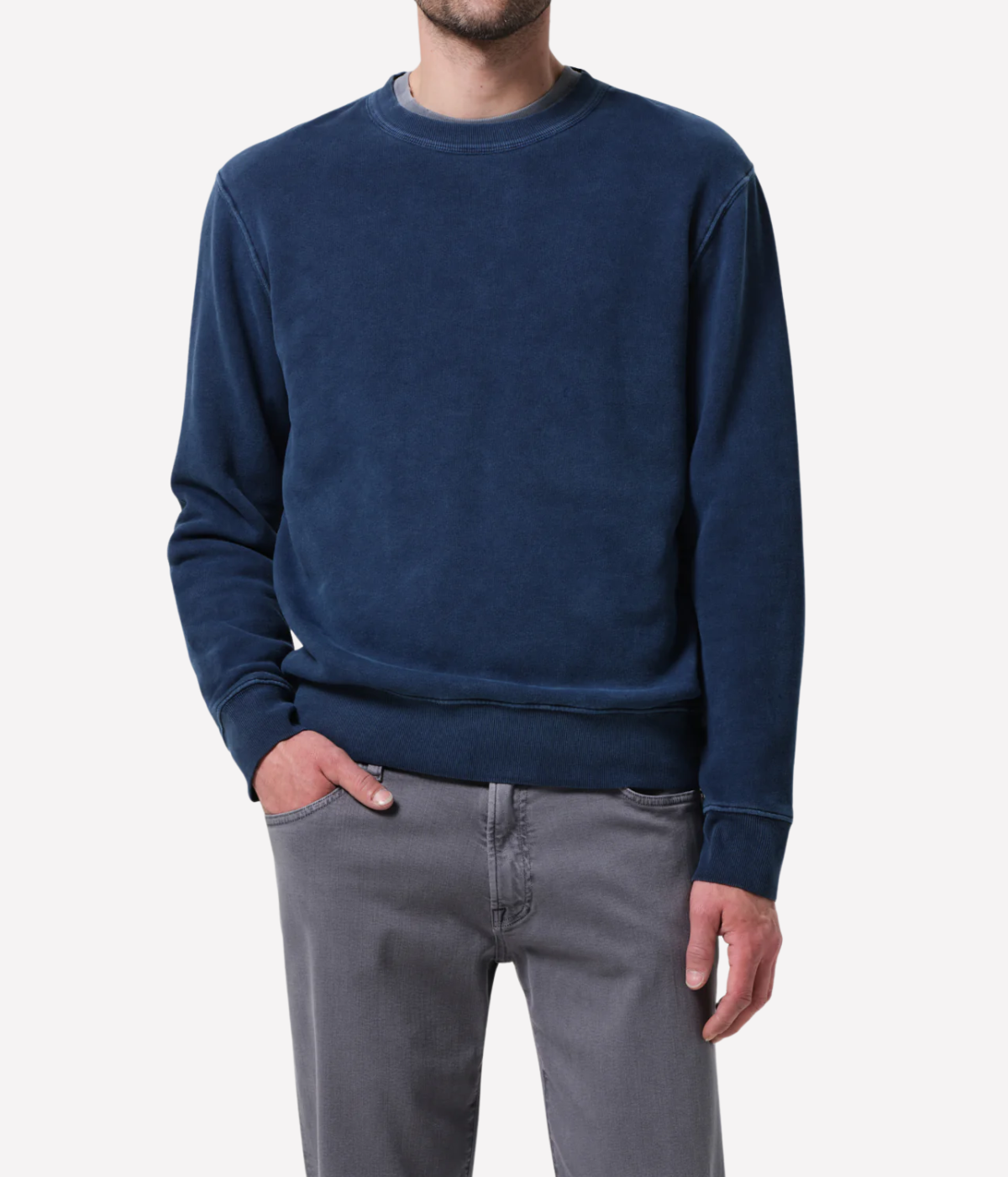 Vintage Crewneck Sweatshirt in Indigo