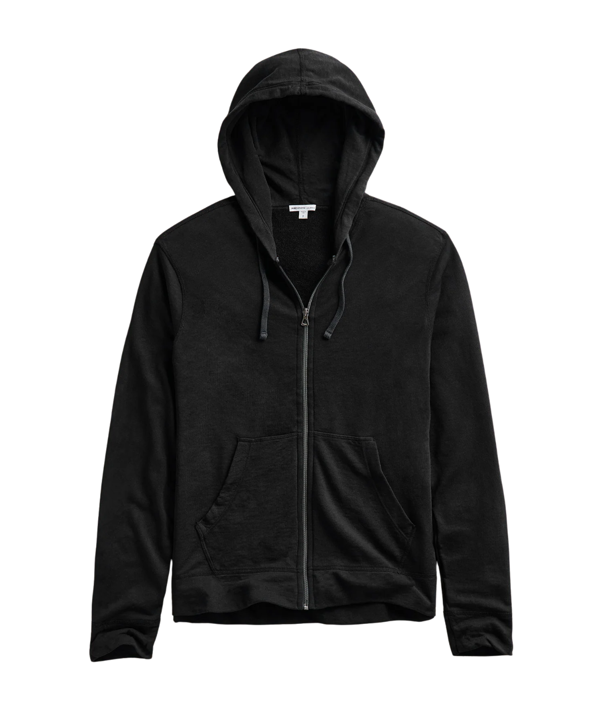 Vintage Cotton Hoodie in Carbon Pigment