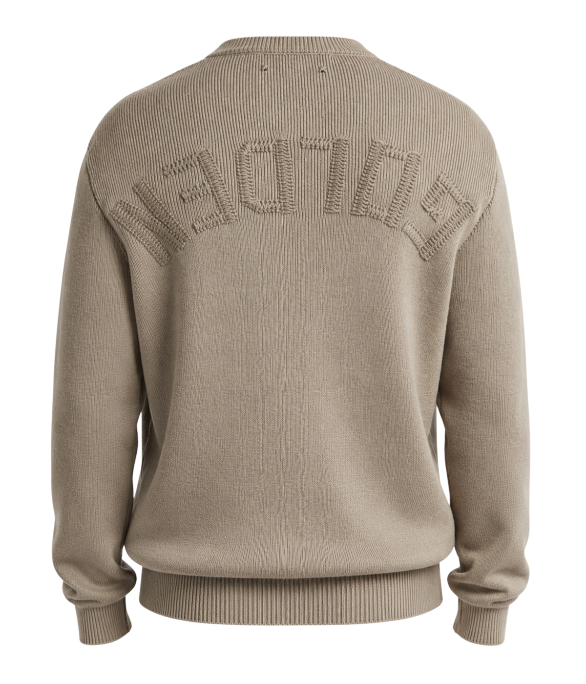 Journey Knit Crew Neck in Light Taupe