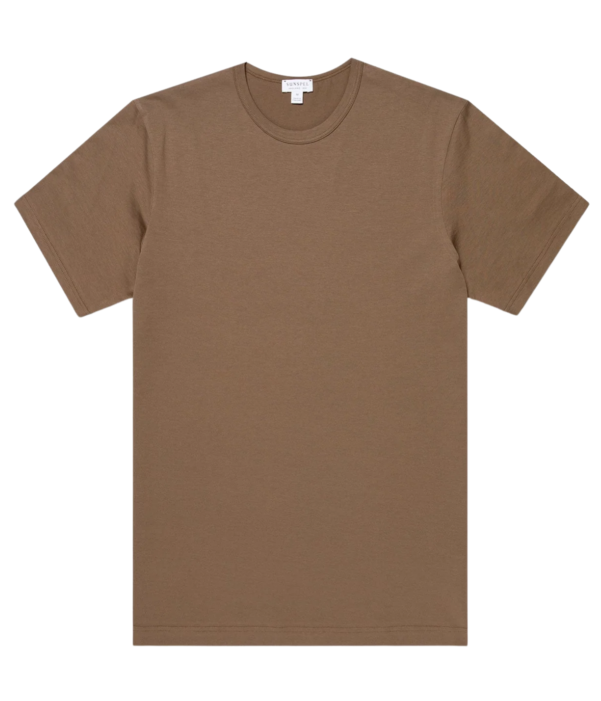 Short Sleeve Crew Neck T-Shirt In Dark Cedar