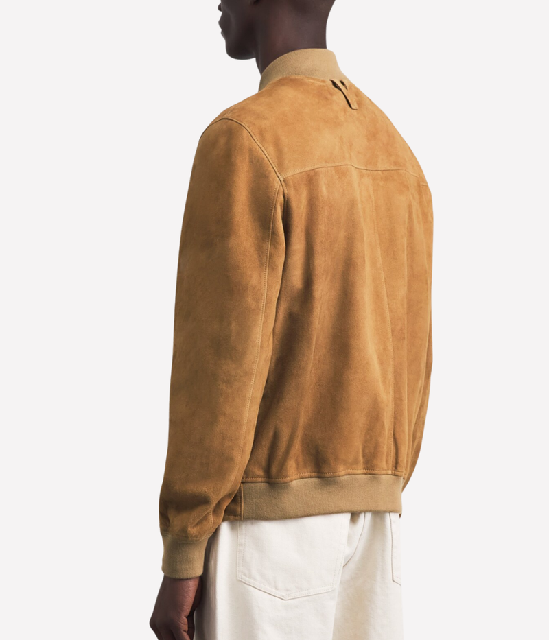 Evans Bomber Jacket In Arachide