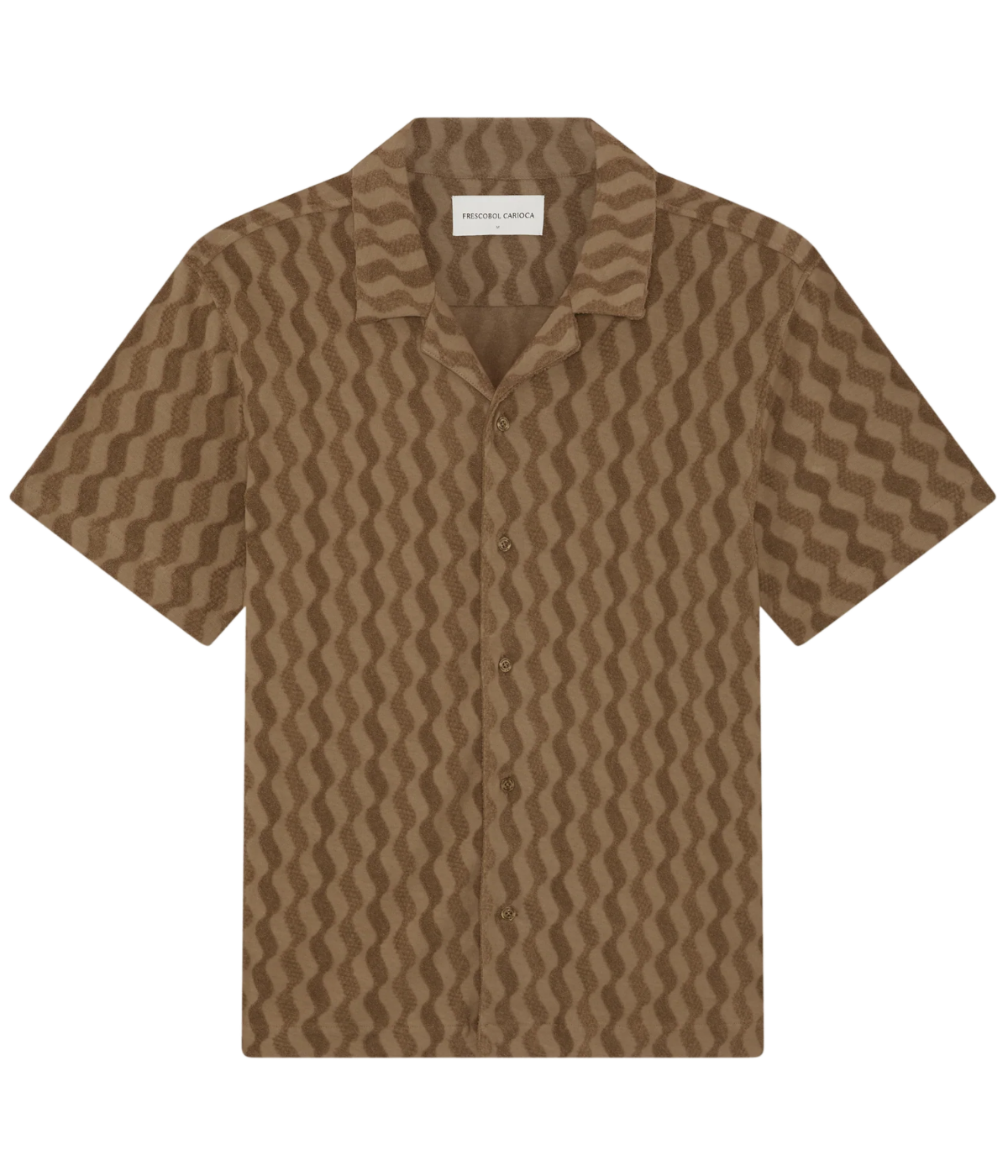Roberto Terry Shirt In Caramel