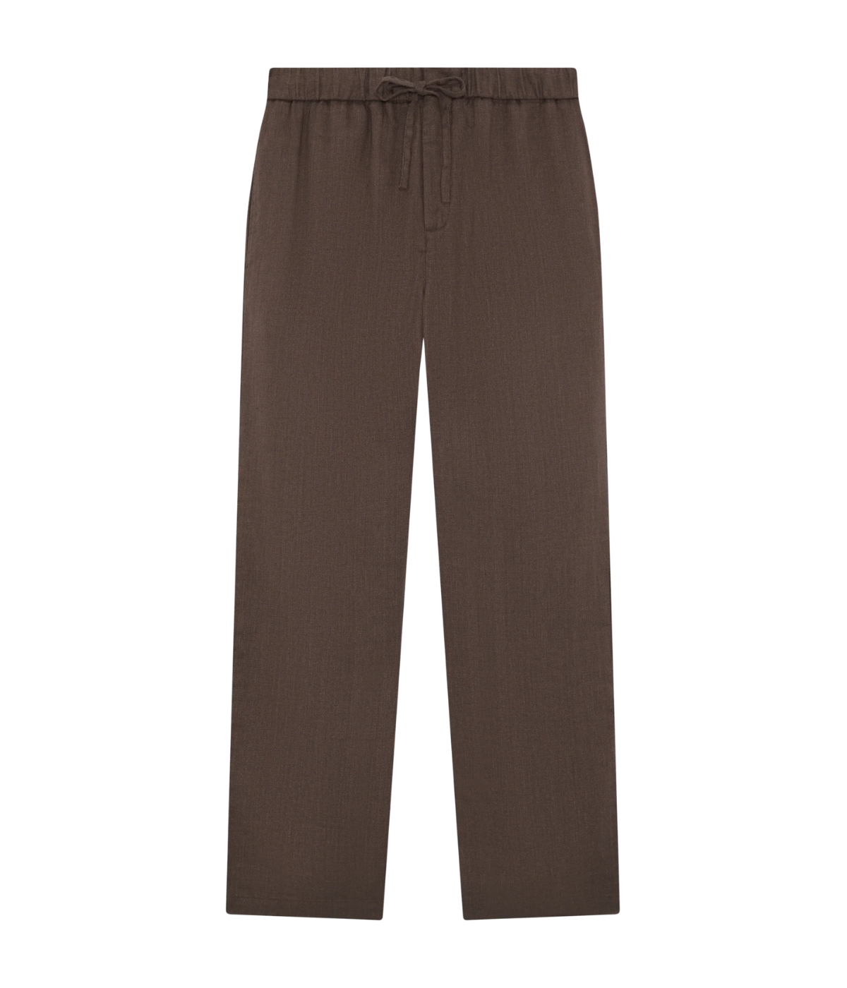 Oscar Linen Chinos In Brown