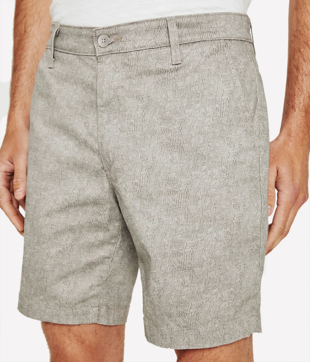 Wanderer Short in Tupelo Taupe Multi