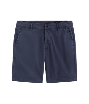 AG Wanderer Short Sulfur Pacific Midnight Flat Lay Front View Slim Fit Short