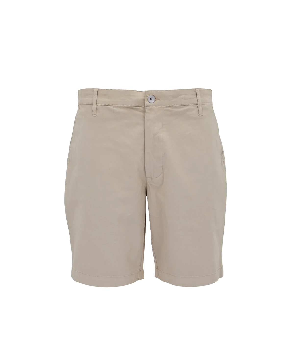 ultra-lightweight men’s shorts, cut for a slim fit with a clean trouser look and a slightly tapered leg opening.. Wash and wear cotton shorts in a versatile neutral shade.